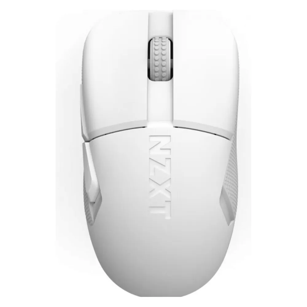 Maus NZXT MS-101NW-02 kabellos 26000 DPI weiß 6 Tasten wiederaufladbar