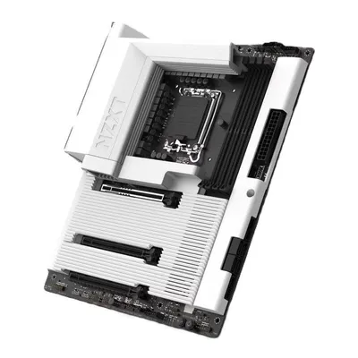 Motherboard NZXT N7 Z890 Intel Z890 LGA1851 DDR5 ATX WiFi 6E Weiß Bluetooth 5.3