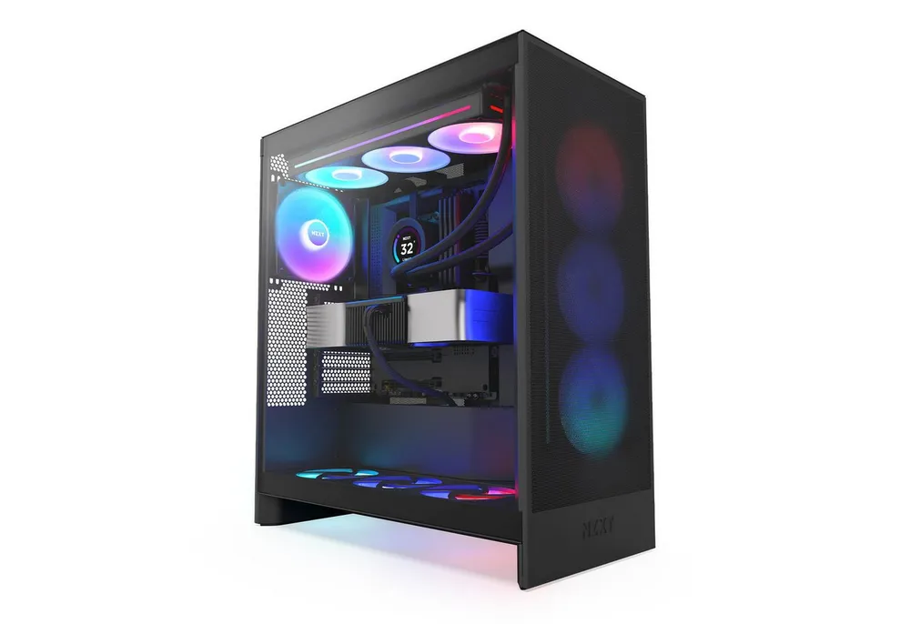 NZXT PC-Gehäuse H7 Flow RGB (2024) - All Black