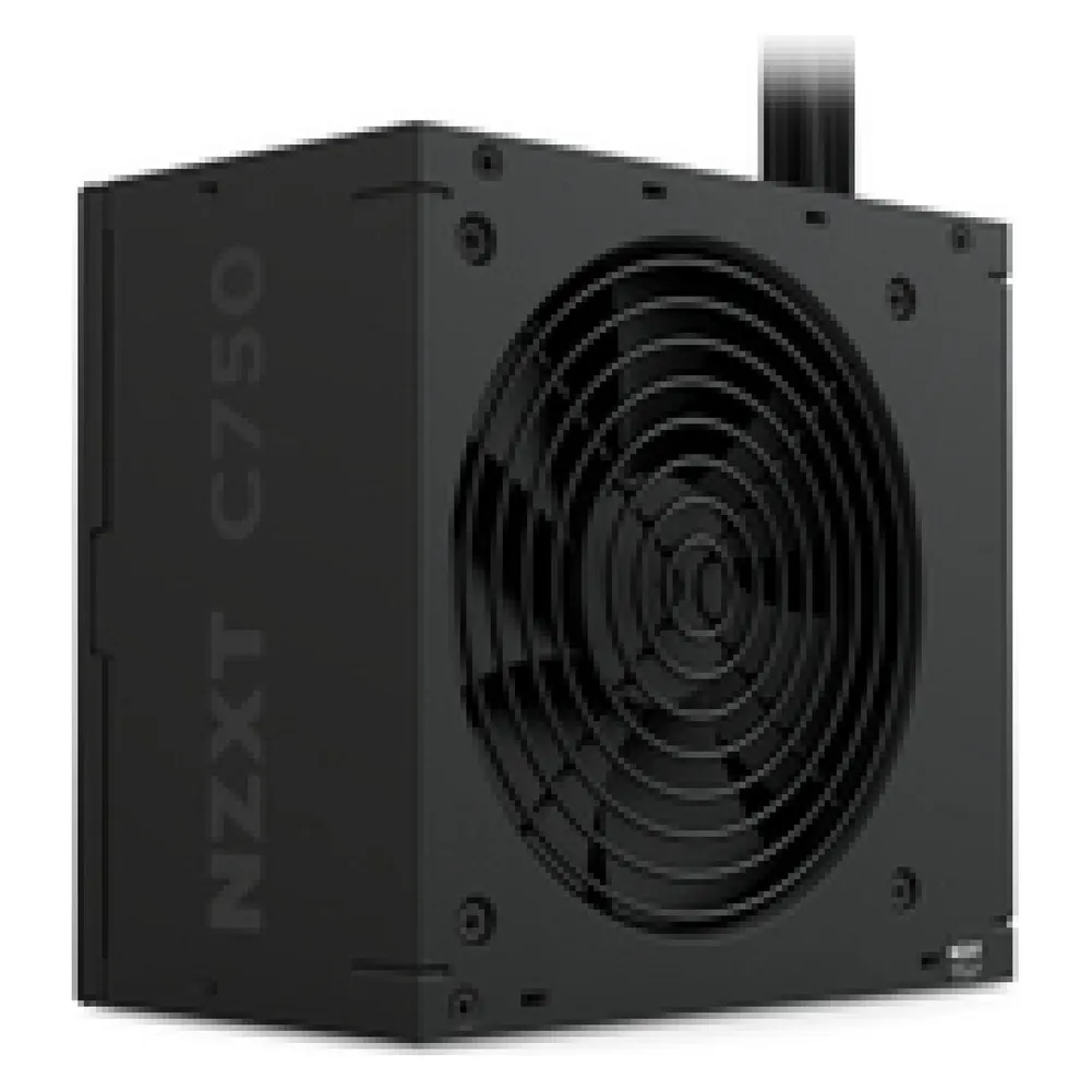 NZXT C750 Bronze 750W 80 PLUS Bronze Netzteil mit 120 mm Lüfter und Nylon-kabelummantelung