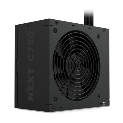 NZXT C750 Bronze 750W 80 PLUS Bronze Netzteil mit 120 mm Lüfter und Nylon-kabelummantelung