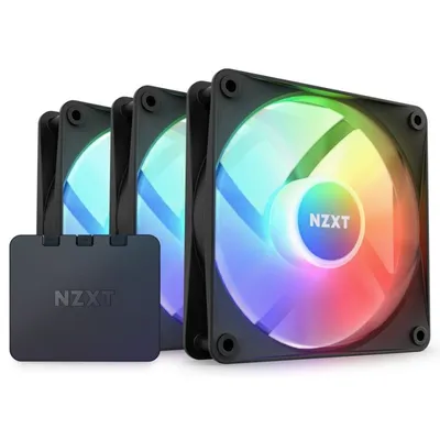 NZXT F120 RGB Core Triple Pack 120mm Zusatzlüfter schwarz