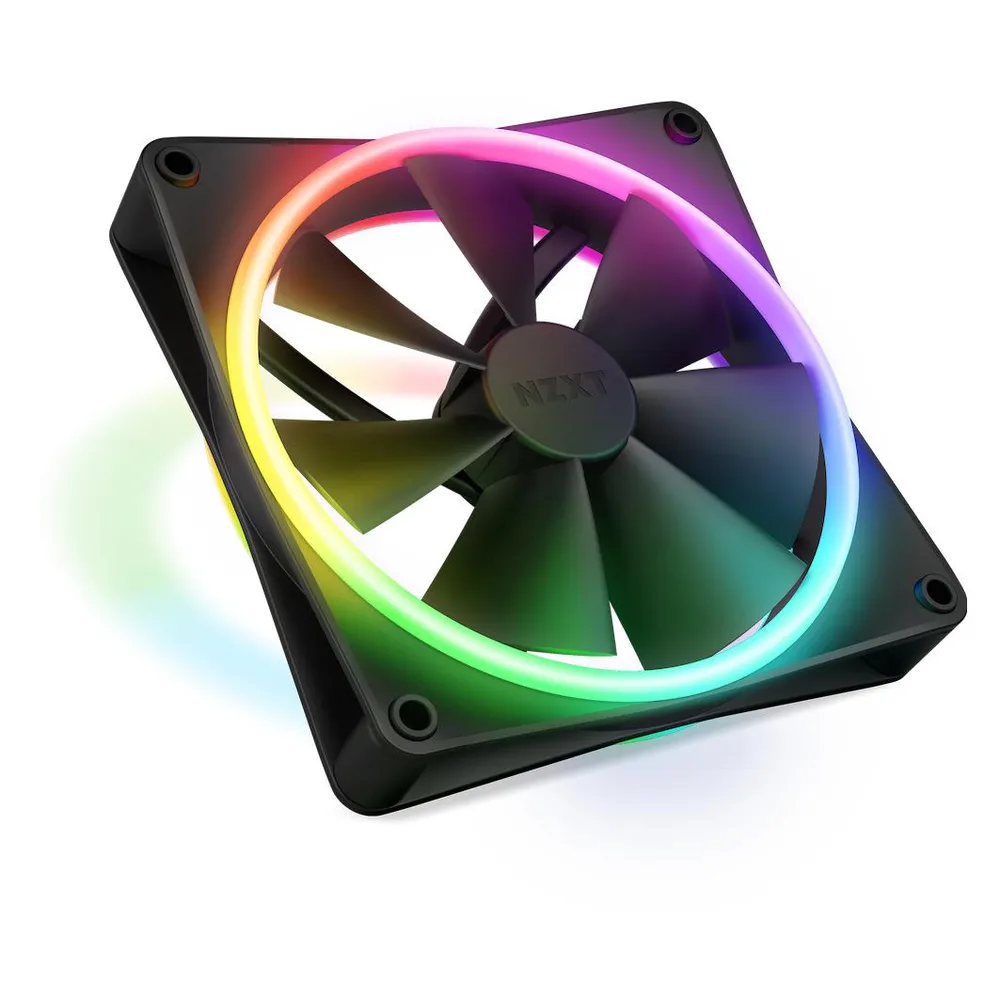 Zusatzlüfter NZXT F140 RGB Duo 140mm PWM 20 RGB-LEDs synchronisierbar
