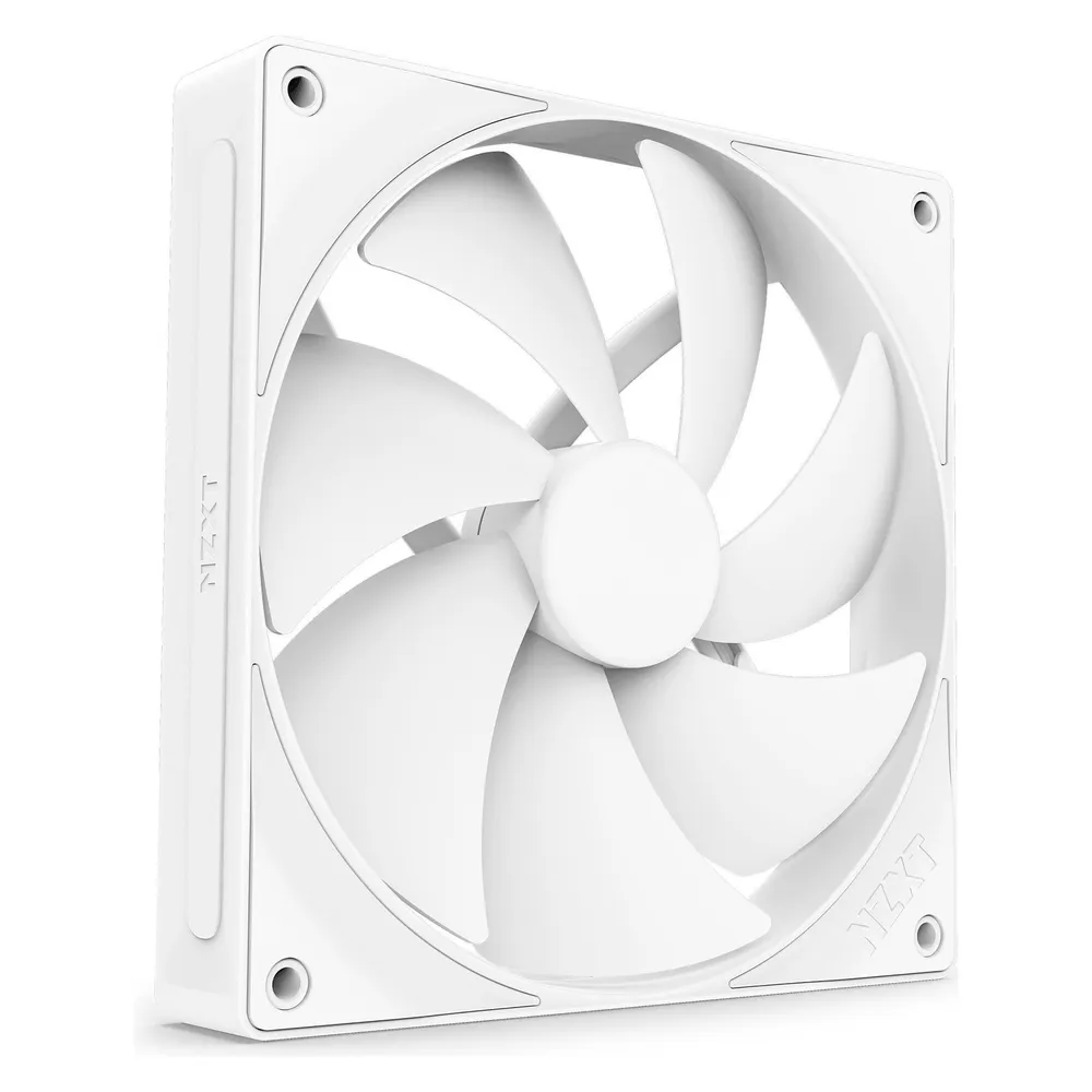 Kühlung Luft NZXT 140mm Weiß 500-1700 RPM F140P Lager FDB