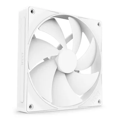 Kühlung Luft NZXT 140mm Weiß 500-1700 RPM F140P Lager FDB
