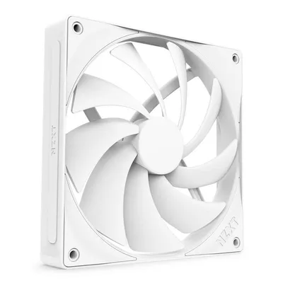 Kühlung Luft NZXT 140 mm Weiß F140Q PWM Lager FDB Leise