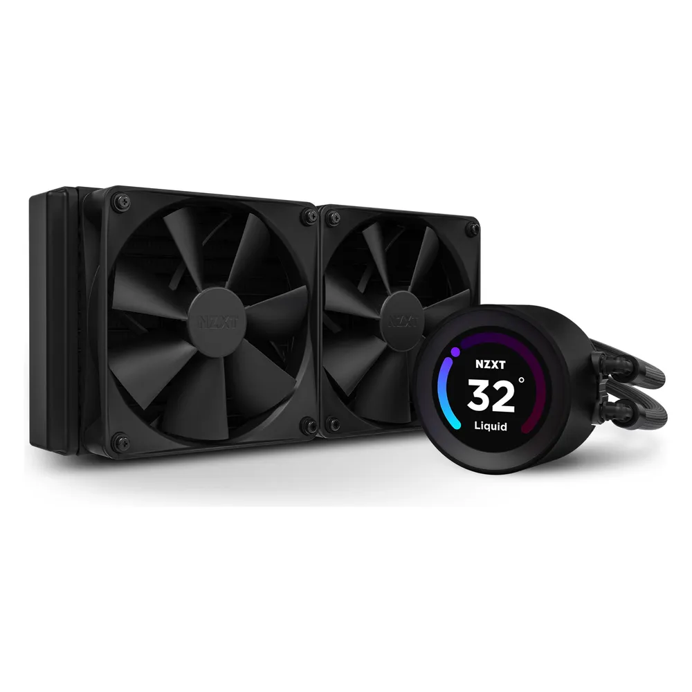 Wasserkühlung NZXT Kraken Elite 240 2 Lüfter LCD-Display