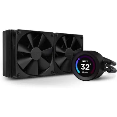 Wasserkühlung NZXT Kraken Elite 240 2 Lüfter LCD-Display