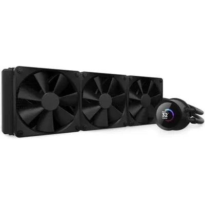 Flüssigkeitskühlung NZXT Kraken 360 394mm 3 Lüfter LCD-Display