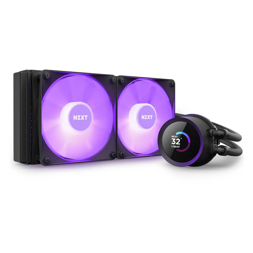 Flüssigkeitskühlung NZXT Kraken 240 RGB 240mm 2 Lüfter RGB Beleuchtung