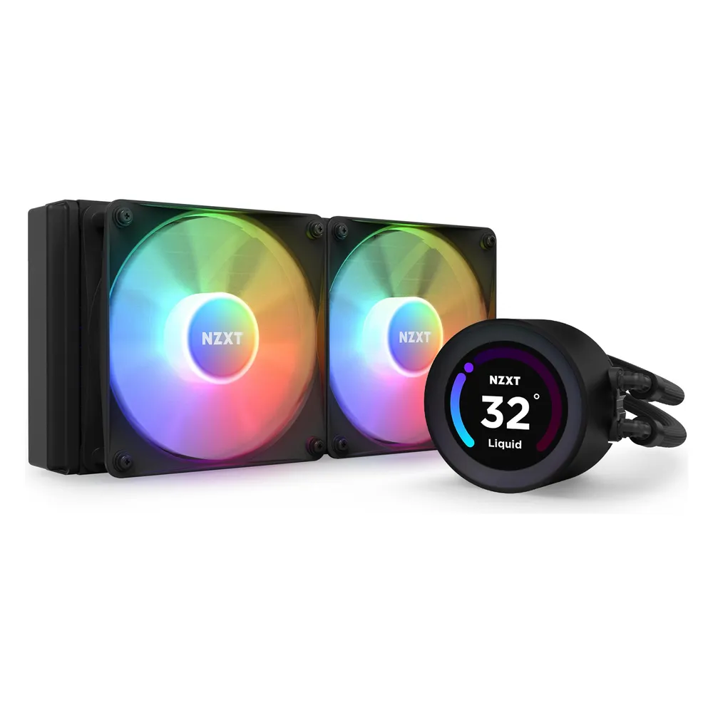 Flüssigkeitskühlung NZXT Kraken Elite 240 RGB 240mm 2 Lüfter LED