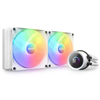 Flüssigkeitskühlung NZXT Kraken 280 RGB 280mm 2 Lüfter Weiß