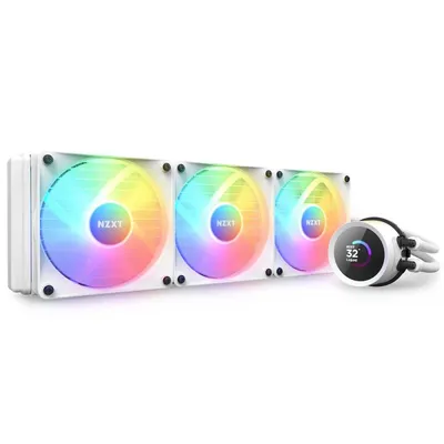NZXT Kraken 360 RGB Flüssigkeitskühlsatz Weiß