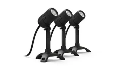 Oase LunAqua Connect S, Set 3, 3x weiße Spots, Teichbeleuchtung, IP68
