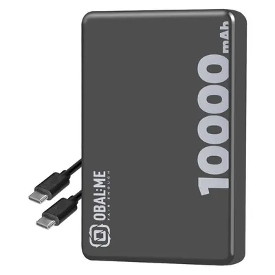 Kabellose Powerbank Obal:Me MagNetix 10000mAh MagSafe Schwarz
