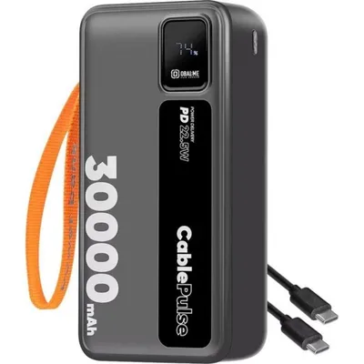 Powerbank Obal:Me 30000 mAh Power Delivery USB-C und Lightning integriert