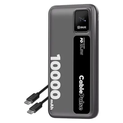 Powerbank Obal:Me CablePulse 10000 mAh Schnellladen 22