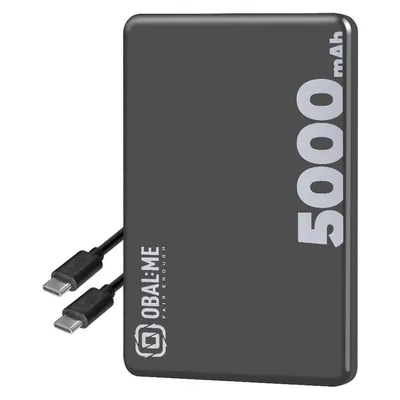 Powerbank Obal:Me MagNetix 5000mAh MagSafe USB-C Schwarz