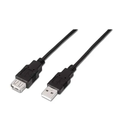 AISENS A101-0016 USB Kabel 1,8 m USB 2.0 USB A Schwarz