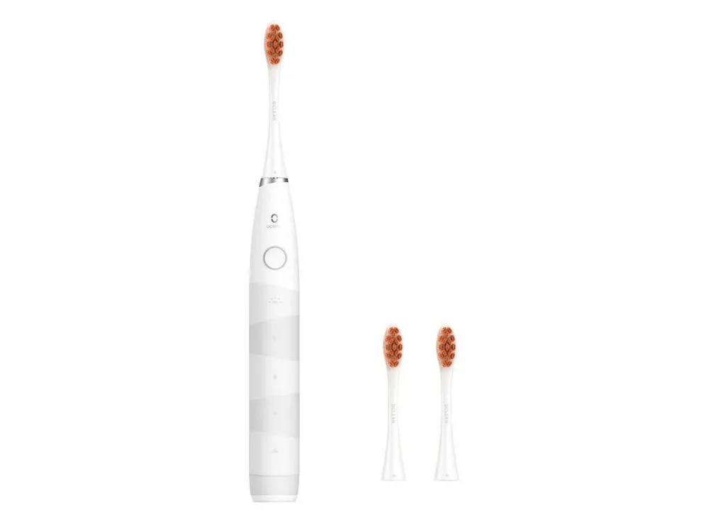 Oclean Elektrische Zahnbürste Electric Toothbrush Flow S White, Schallzahnbürste, Timer, 76.000 bewegungen/min, 5 Modis