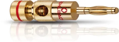 Banana B2 bis 10mm² seitlich gold 4St