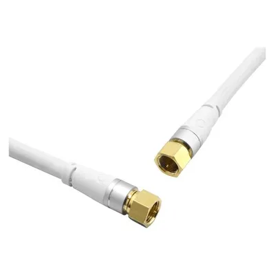 Digitales Satellitenkabel Antenna Link F weiß 1,5 m
