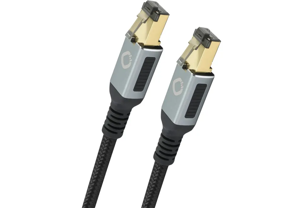 OEHLBACH Stream Primus High End Streaming & Netzwerk Kabel Cat 8.1 Netzwerkkabel, RJ-45, RJ45 (750 cm), Flexibel, Nylonummantelung