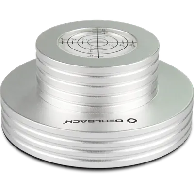 Plattengewicht mit Libelle Balance Checker D1C2613
