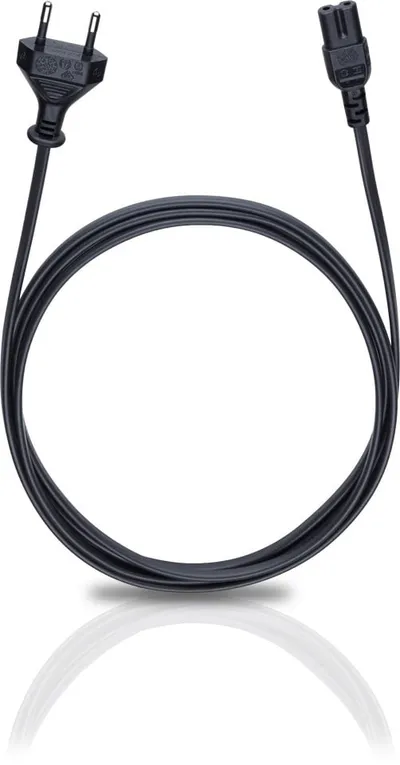 Powercord C 7 black 150 Netzkabel