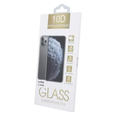 OEM Gehärtetes Glas 10D für Xiaomi Redmi Note 13 schwarzer Rahmen