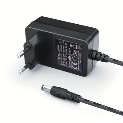Netzteil 12V 1A Schwarz Kompakt Überlastschutz DC 5,5x2,1 mm