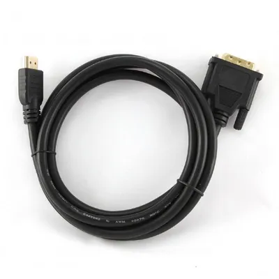 Gembird 1.8m, HDMI/DVI, M/M 1,8 m DVI-D Schwarz