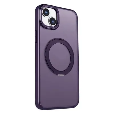 OEM Mag Ring Drehbare Hülle für iPhone 12 / 12 Pro 6,1" lila