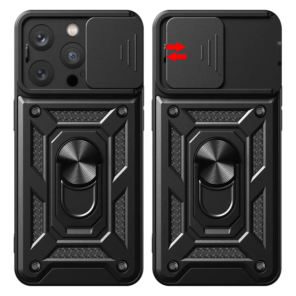 OEM Defender Slide Hülle für Samsung Galaxy A35 5G schwarz