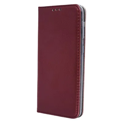 OEM Smart Magnetic Case für Xiaomi Redmi Note 13 Pro 5G (global) burgunderrot