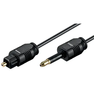 Toslink-Kabel MicroConnect miniToslink auf Toslink M-M 2m