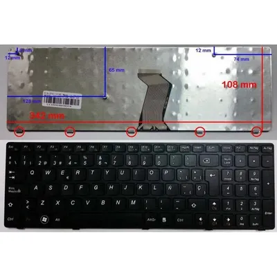 Laptop-Tastatur Lenovo B590/B590A/B590G/B570/B570A
