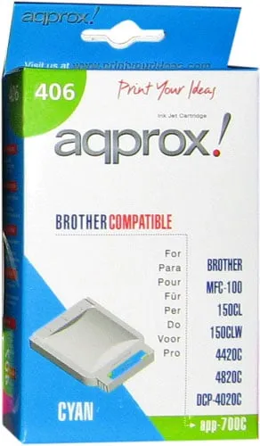 Kompatible Tintenpatrone für Brother LC-900C Cyan