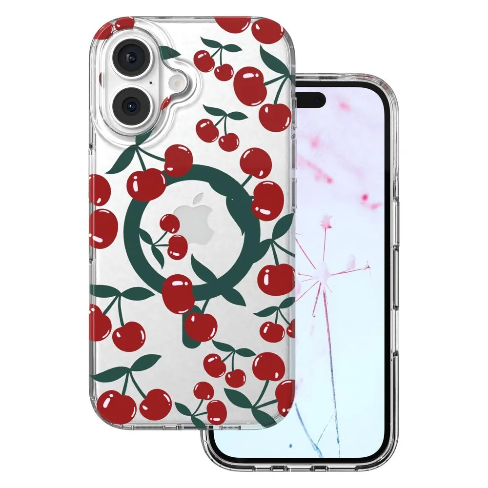 OEM Cherry Mag case for iPhone 17 6,3" transparent
