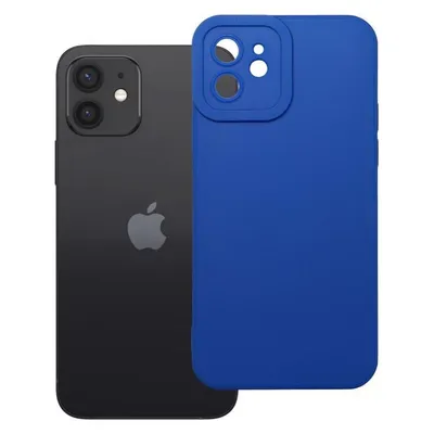 OEM Hülle mit Rückseite für das iPhone 12, matt 2.0, blau