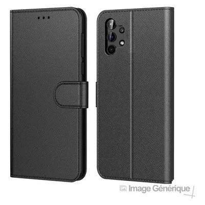 OEM Kunstleder Klapptasche für Samsung Galaxy A34 5G - Schwarz (In Massen)