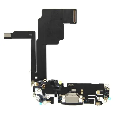 OEM Ladeanschluss Flex für iPhone 15 Pro, blaues titanium
