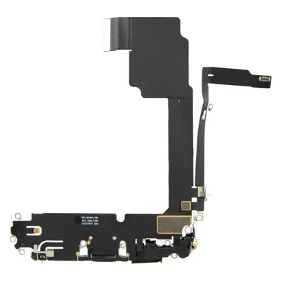 OEM Ladeanschluss Flex für iPhone 15 Pro Max Blau titanium
