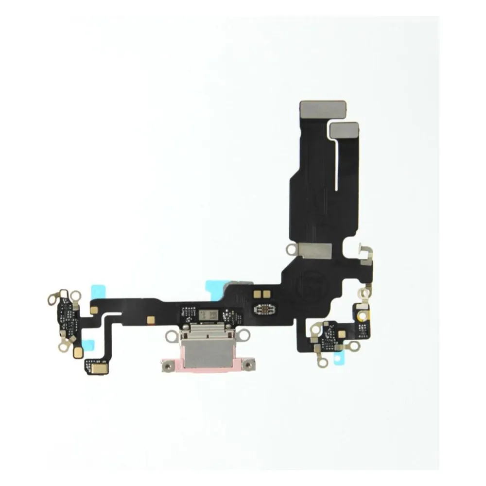 OEM Ladeanschluss Flex für iPhone 15 rosa