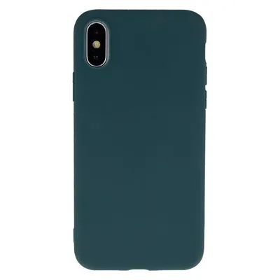 OEM Matte TPU-Hülle für Samsung Galaxy A15 4G / A15 5G waldgrün