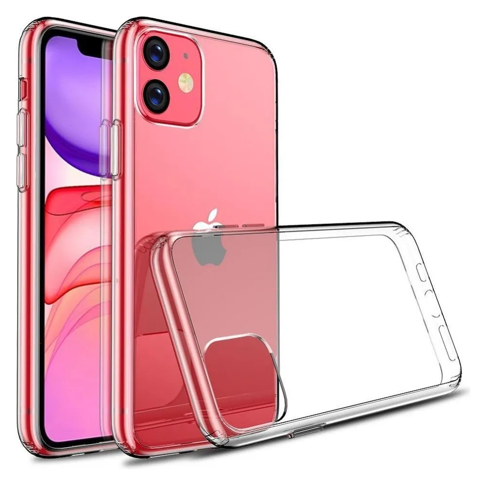 OEM Rückwandabdeckung CLEAR case 2 mm BOX für IPHONE 11 transparent