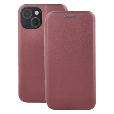 OEM Smart Diva Tasche für Samsung Galaxy S24 Plus burgundy