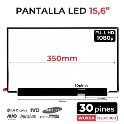 LED-Bildschirm 15.6" für Lenovo IdeaPad 330S-15IKB 81F5 WUXGA IPS