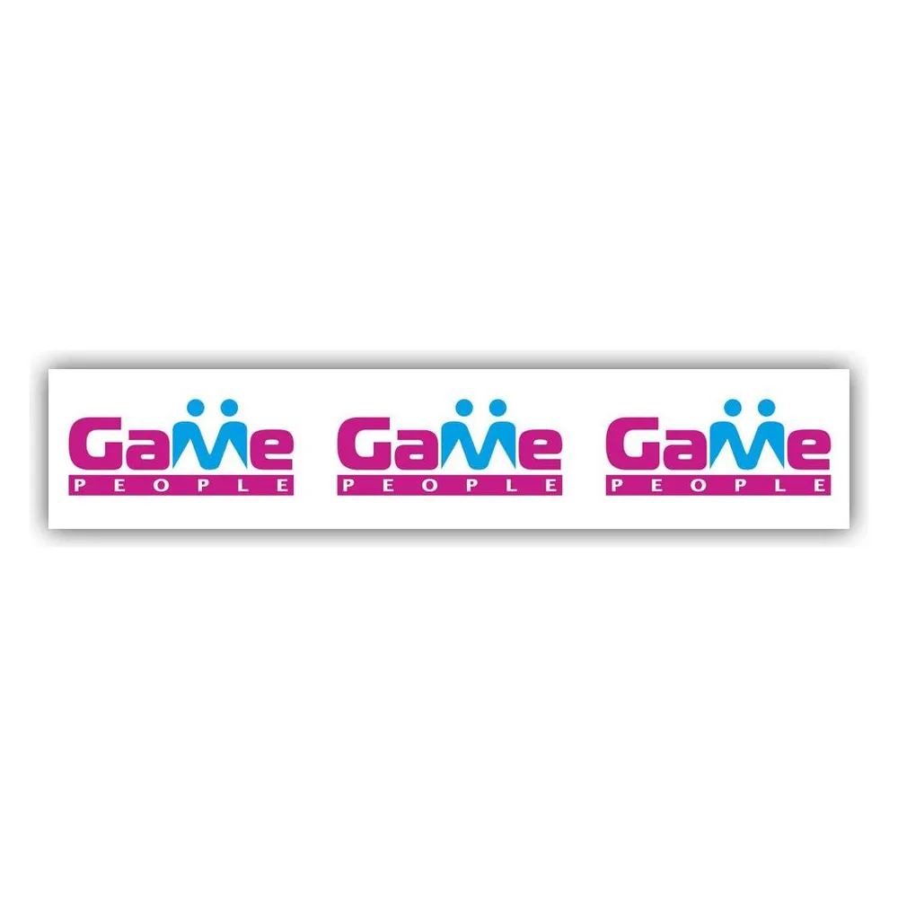 OEM Nicht-klebender Gamepeople Logo-Streifen