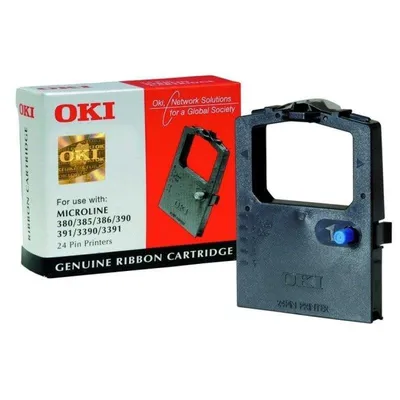 Original OKI Tintenband ML3390eco Schwarz 2000000 Zeichen